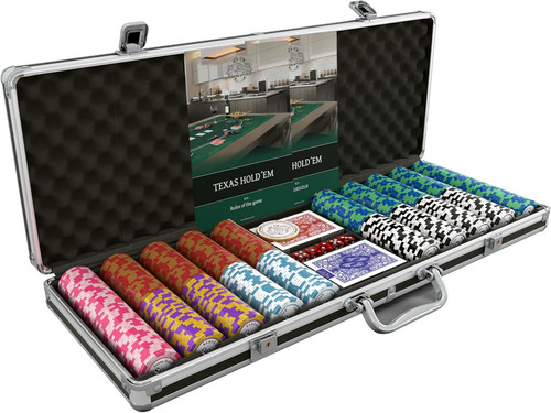 Deluxe professional poker set - professional,